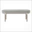 Banc d'entrée moderne Modern Home Furniture 1pc Gray Chenille