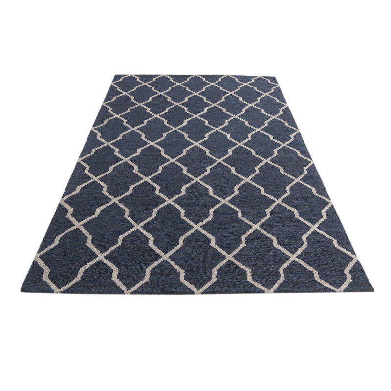 Tapis bleu marine Orlando