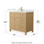 Pendry 36" Freestanding Single Bathroom Vanity with Top-1674089209-1651438895-1830697894