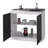 Rectangle 2-Door Utility Sink And Cabinet-1159210071-1159210065