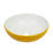16" Round Ceramic Vessel Bathroom Sink – Modern Textured Bowl Design in Yellow-120152496