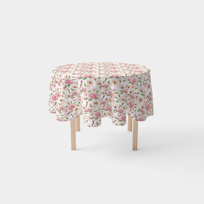 Iowa Floral Round Tablecloth, 120" x 120"