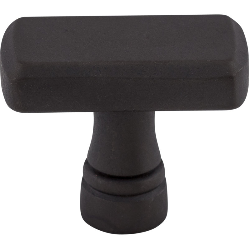 Kingsbridge Rectangle Knob, Sable, 1 3/8" Knob Length