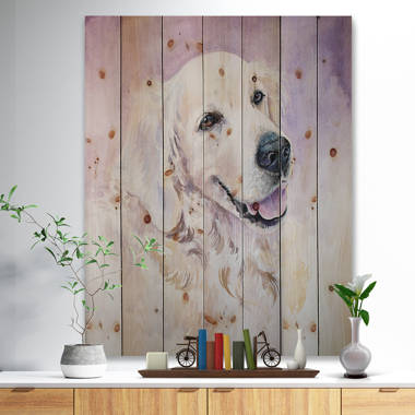 Golden Retriever Puppy – lovely print on canvas – Photowall