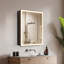 Armoire à pharmacie encastrée / à fixation en surface avec miroir, désembueur, gradateur, prises USB et éclairage intérieur Maximes -1280920395-1295910791