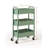 3-Tier Under Desk Mobile Utility Cart with Metal Storage Organizer-61413986
