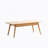 Kamrynn 100% Solid wood Top Plate Desk Coffee Table-29314417