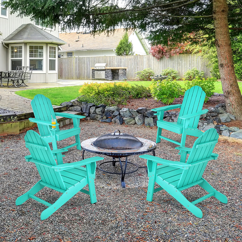 Chaise Adirondack Emest, Turquoise