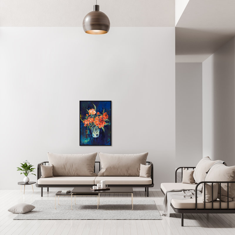 Fully With You Painting by Bella Lane, 44.75" H x 31.75" W, Image Brush Gel