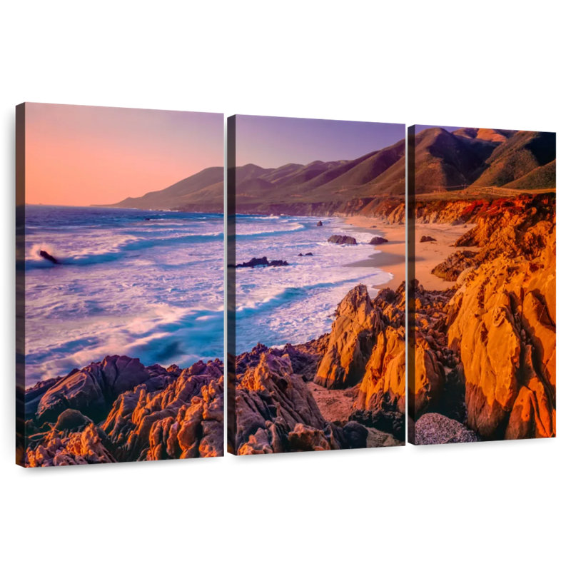Gillard Big Sur Cliff, 20" H x 33" W