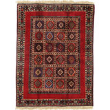 Persian Classic One-of-a-Kind 4'11" X 6'7" Area Rug
