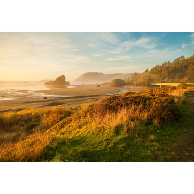 Sunrise at Oregon Coast - Photographie sur toile tendue