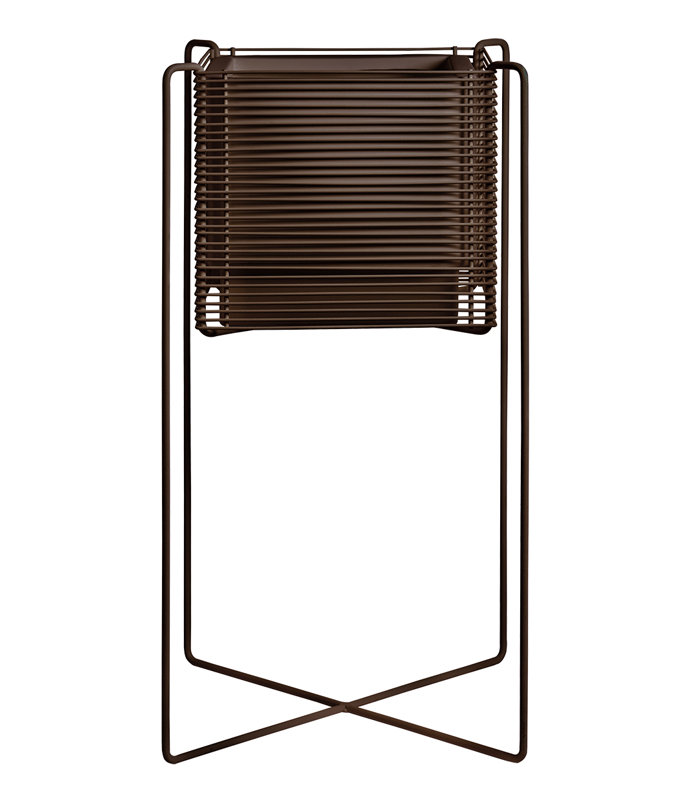 Metal Planter Box, Corten, 90cm H x 45cm W x 45cm D