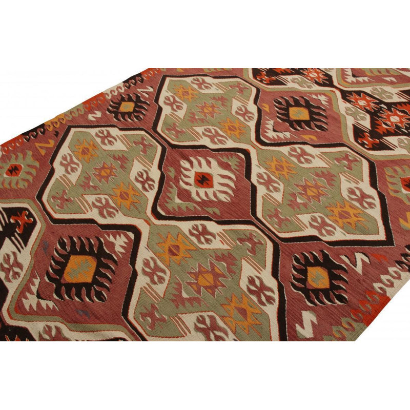 Hand Knotted Wool Area Rug