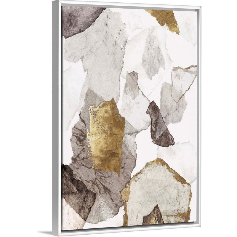 Amplifié III par PI Studio - reproduction d'art sur toile, Cadre blanc, H 38 po x l 26 po x P 1,75 po