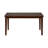 Iyad 5-piece Solid Wood Dining Set With Cross-back Chairs - Espresso-765515200