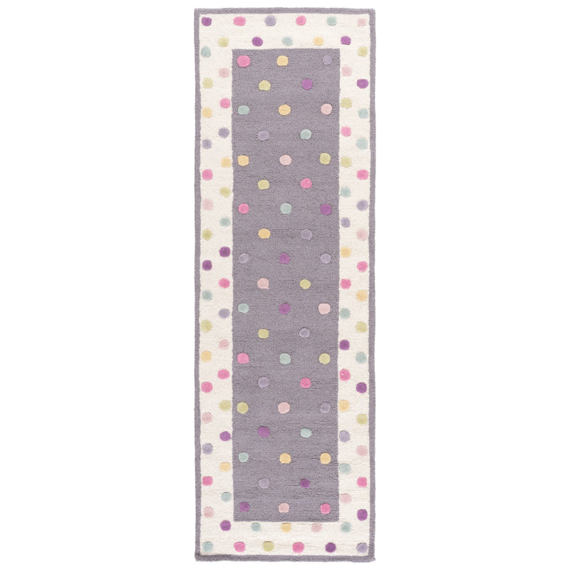 Gosselin Kids Hand Tufted Indian Wool Rug, Runner 2'6" x 8'