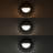 Integrated Led 3cct Wall Sconce With Frosted Glass-1963636281