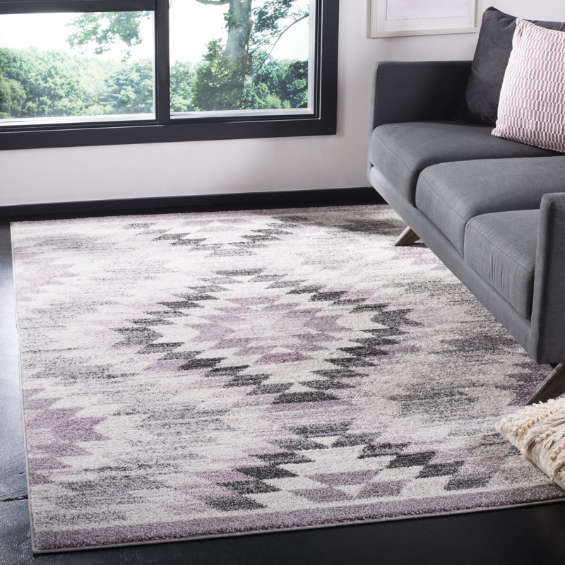 Finney Southwestern Indoor/Outdoor Rug, Rectangle 5'1" x 7'6"