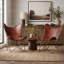 Callum Leather Sling Chair Brown-1749390504