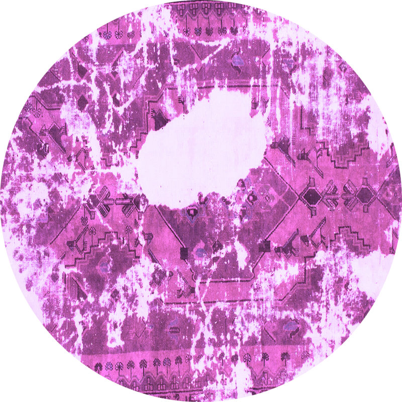 Tapis mauve Dalano, Rond 3 pi