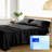 Cotton Percale Sheet Set - Deep Pocket Bedding Bundle with 4 Pieces: 1 Flat Sheet, 1 Fitted Sheet, 2 Pillowcases - Crisp, Cool, Strong Linens-115840819-115840837