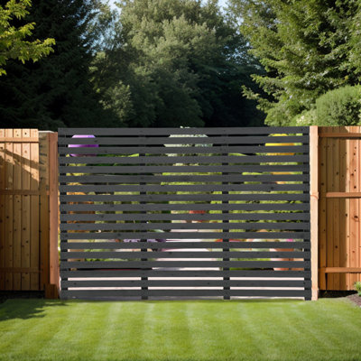 Garden Pine Fence