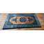 1920s Antique Traditional Brown Medallion Vase Knotted Wool Chinese Art Deco Rug