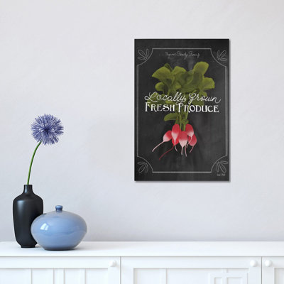 Fresh Radishes by House Fenway - Wrapped Canvas Print