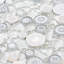 12" x 12" Glass Metal Look Mosaic Wall Tile-60755472