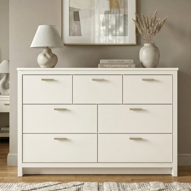 Bonny 7 Drawer Chest of Drawers, Natural