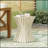 MGO Archaistic Wavy Side Table With Unique Design And Weather-Resistant Durability For Indoor And Outdoor Use