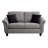 Fabric 69'' Reception Loveseat