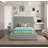 Ishia Upholstered Platform Bed-88302781-88302776