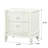 2-Drawer Rectangle Nightstand