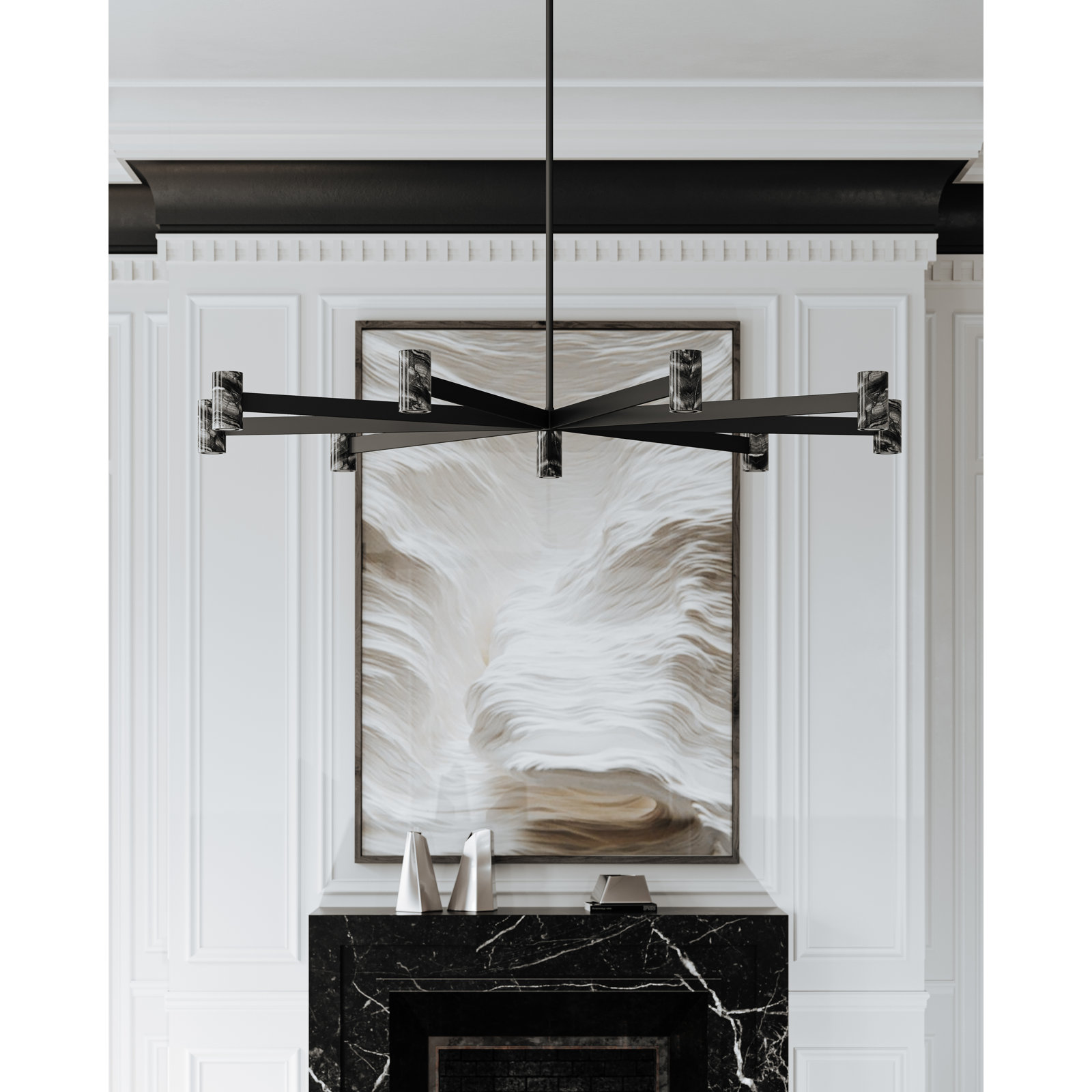 Predock 9-Light Chandelier