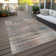 Chamblis Washable Striped Indoor / Outdoor Rug