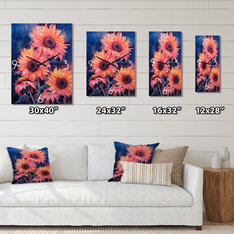 Horloge murale Corail, Grand