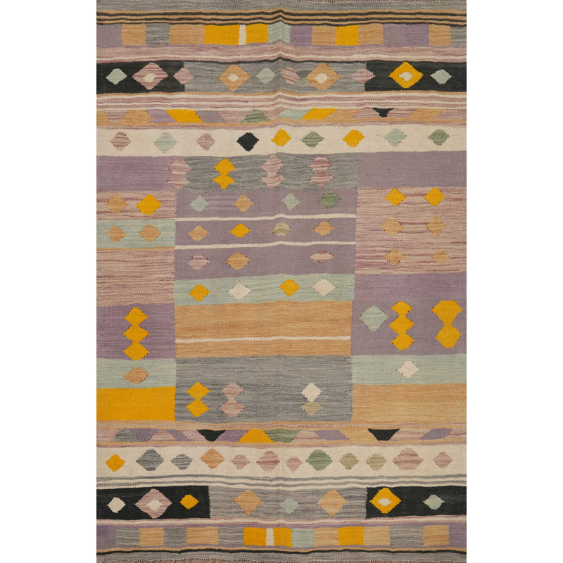 Tapis géométrique Kilim