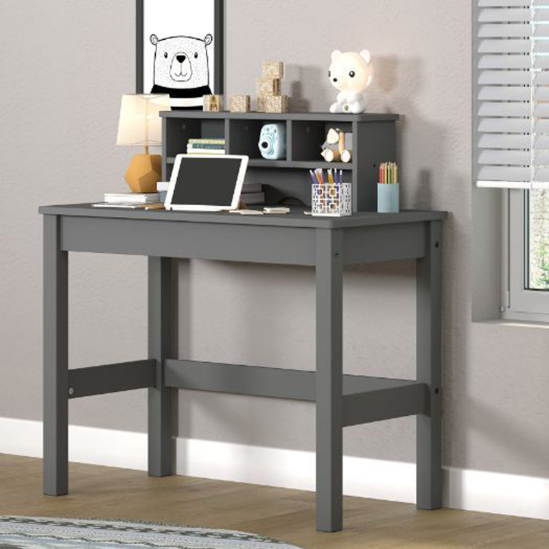 Solid Wood Top Computer Desk