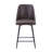 Ebrar Upholstered Counter Stool with Metal Frame-1653980543
