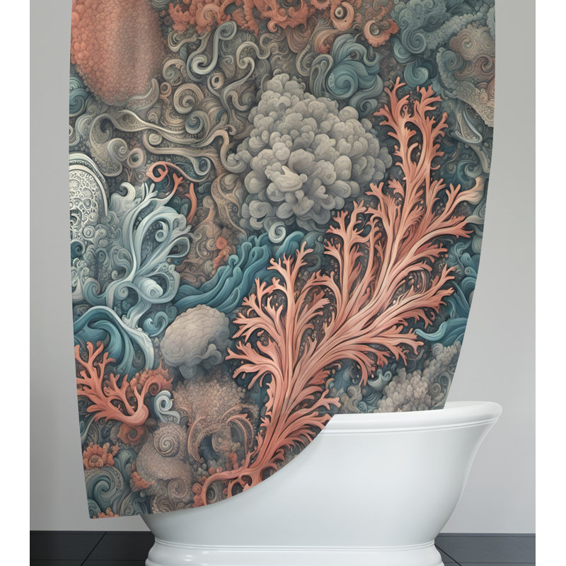 Rideau de douche SH00904, L 70 po x H 83 po