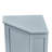 Bathroom Cabinet Triangle Corner Storage Cabinet With Adjustable Shelf Modern Style MDF Board-118317319