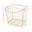 Metal Storage Basket with Ring Handles-841979034