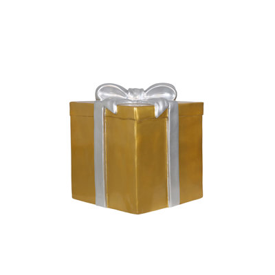 COFFRET CADEAU GRAND (RUBAN OR ET ARGENT)
