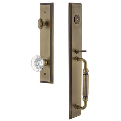 Carré Dummy Handleset with Deadbolt and Rosette