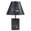 Lampe de table en métal