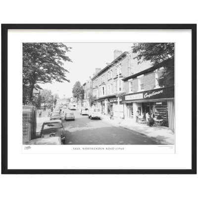 Sale, Northenden Road C1960 by Francis Frith - Single Picture Frame Print