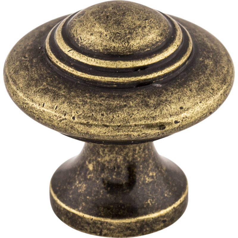Ascot 1 1/4" Diameter Round Knob, German Bronze