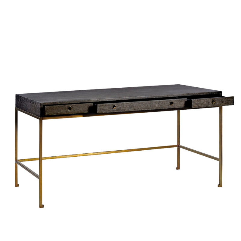 Kent Desk, Midnight/Gold